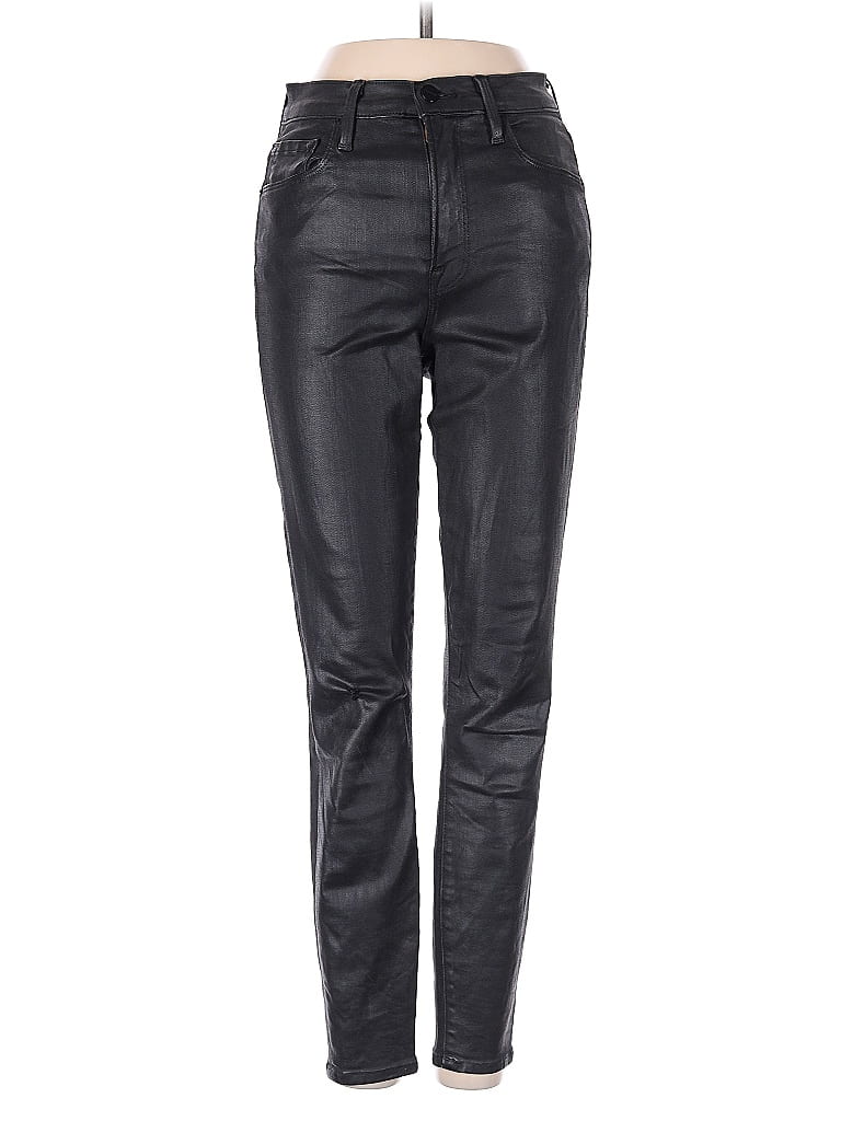 FRAME Denim Black Casual Pants Size 25 waist - photo 1