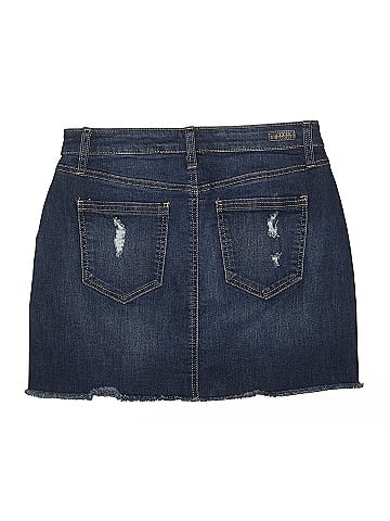 Tinseltown Denim Skirt (view 2)