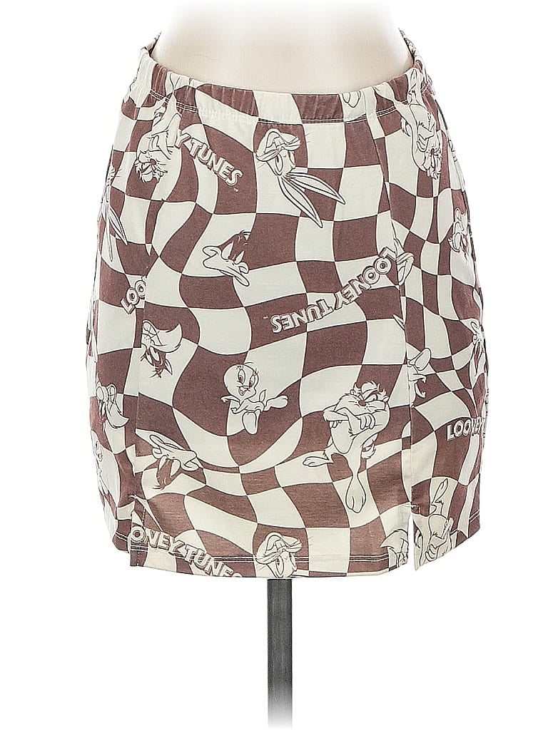 Click to view more detailed imagery on our partner's website Pre-owned Looney Tunes Casual Skirt In Brown