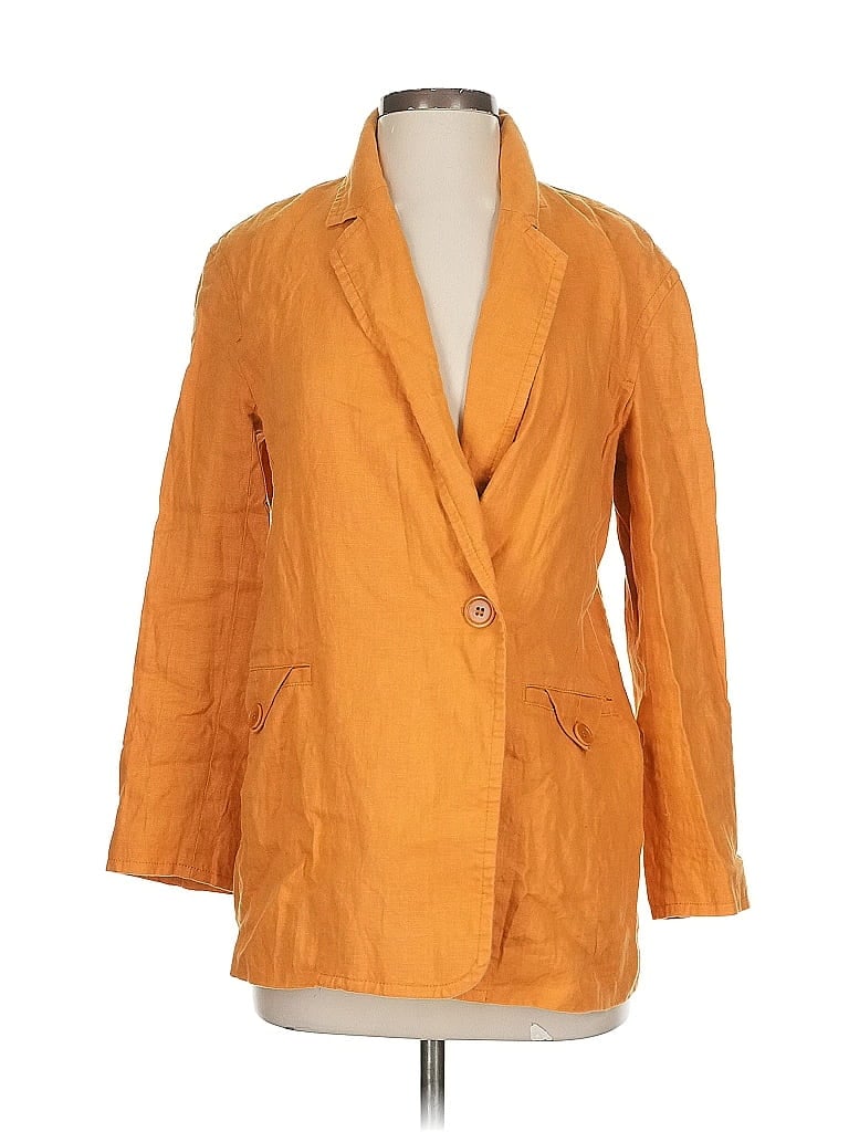 Click to view more detailed imagery on our partner's website Pre-owned Madewell Blazer Jacket In Gold