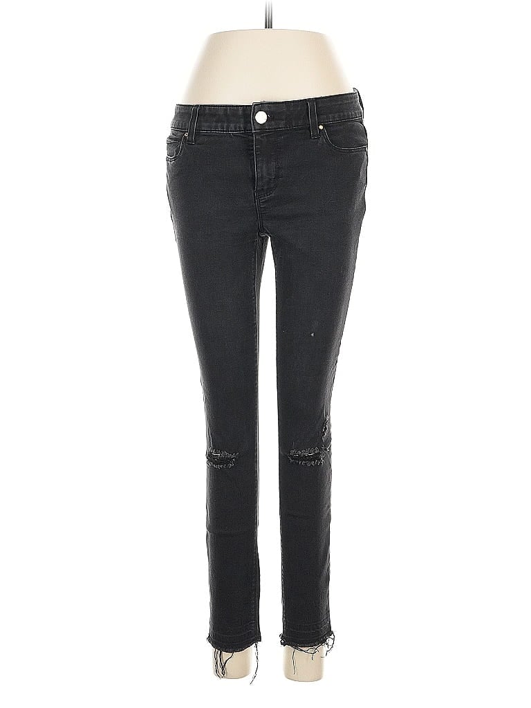 Pre-owned White House Black Market Jeans In Black