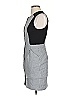 Armani Exchange 100% Cotton Houndstooth Gray Cocktail Dress Size 2 - photo 5