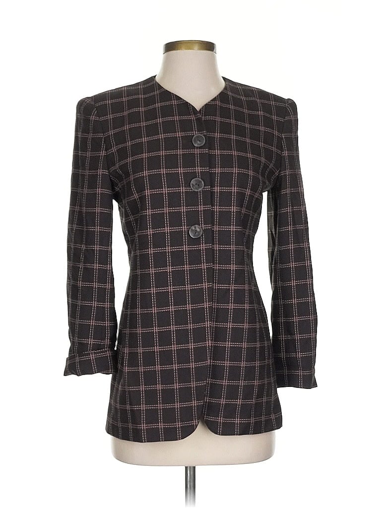 Click to view more detailed imagery on our partner's website Pre-owned Jones New York Blazer Jacket In Brown