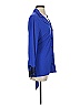 Soma 100% Polyester Blue Long Sleeve Blouse Size S - photo 4