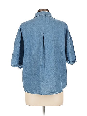 Sundance 3/4 Sleeve Button-Down Shirt (view 2)