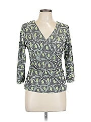 Sigrid Olsen 3/4 Sleeve Blouse