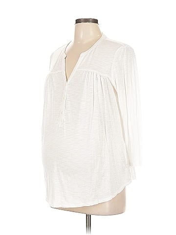 Gap - Maternity Long Sleeve Henley (view 1)