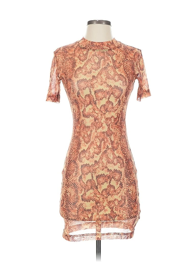 Pre-owned Urban Outfitters Cocktail Dress In Brown