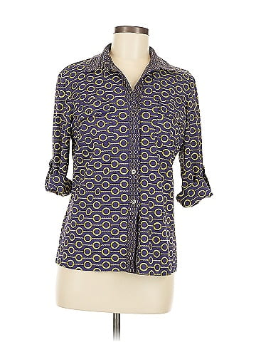 J. McLaughlin 3/4 Sleeve Button-Down Shirt (view 1)