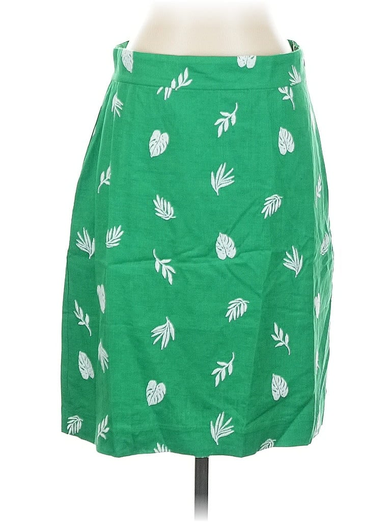 Pre-owned Ann Taylor Casual Skirt In Green