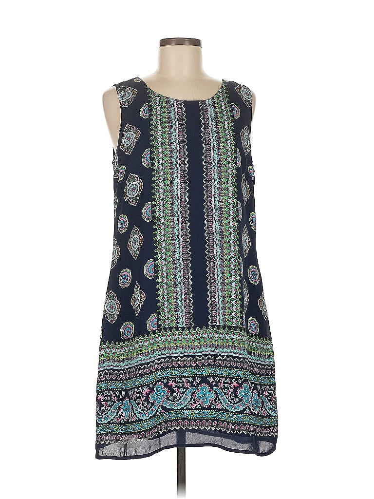 Click to view more detailed imagery on our partner's website Pre-owned Artisan Ny Casual Dress In Blue
