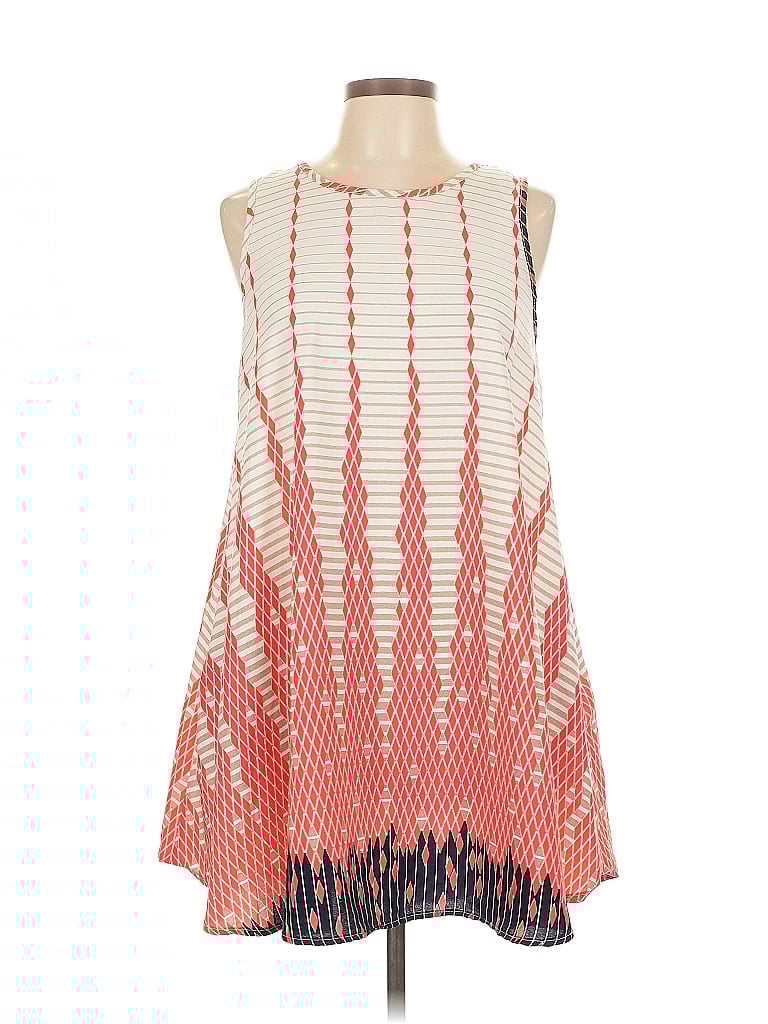 Pre-owned 42 Pops Casual Dress In Orange