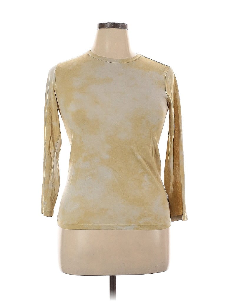 Pre-owned Old Navy 3/4 Sleeve T-shirt In Brown