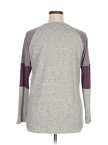 Pink Clover Long Sleeve Top (view 2)