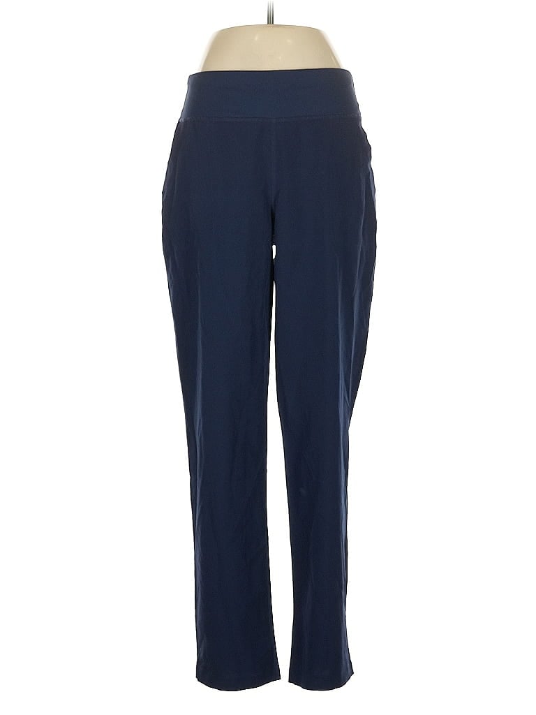 Pre-owned Lands' End Active Pants In Blue
