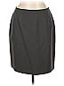 Unbranded 100% Polyester Solid Gray Formal Skirt Size 12 - photo 1