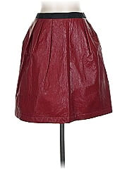 Sea New York Faux Leather Skirt