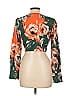 Marissa Webb Collective 100% Polyester Green Long Sleeve Blouse Size 10 - photo 2