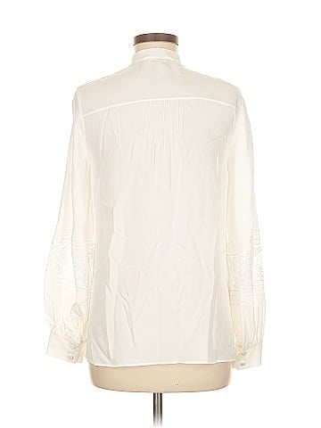 Lafayette 148 New York Long Sleeve Blouse (view 2)