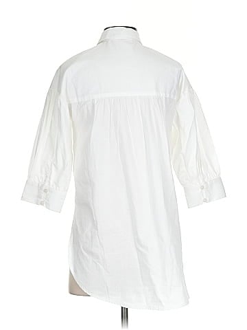 Maeve by Anthropologie 3/4 Sleeve Button-Down Shirt (view 2)