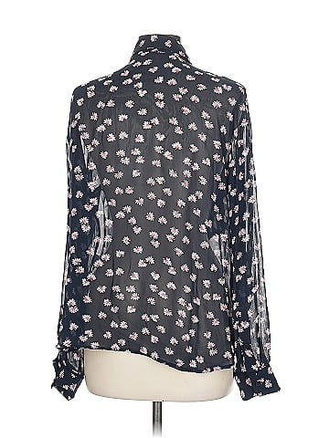 Ganni Long Sleeve Blouse (view 2)