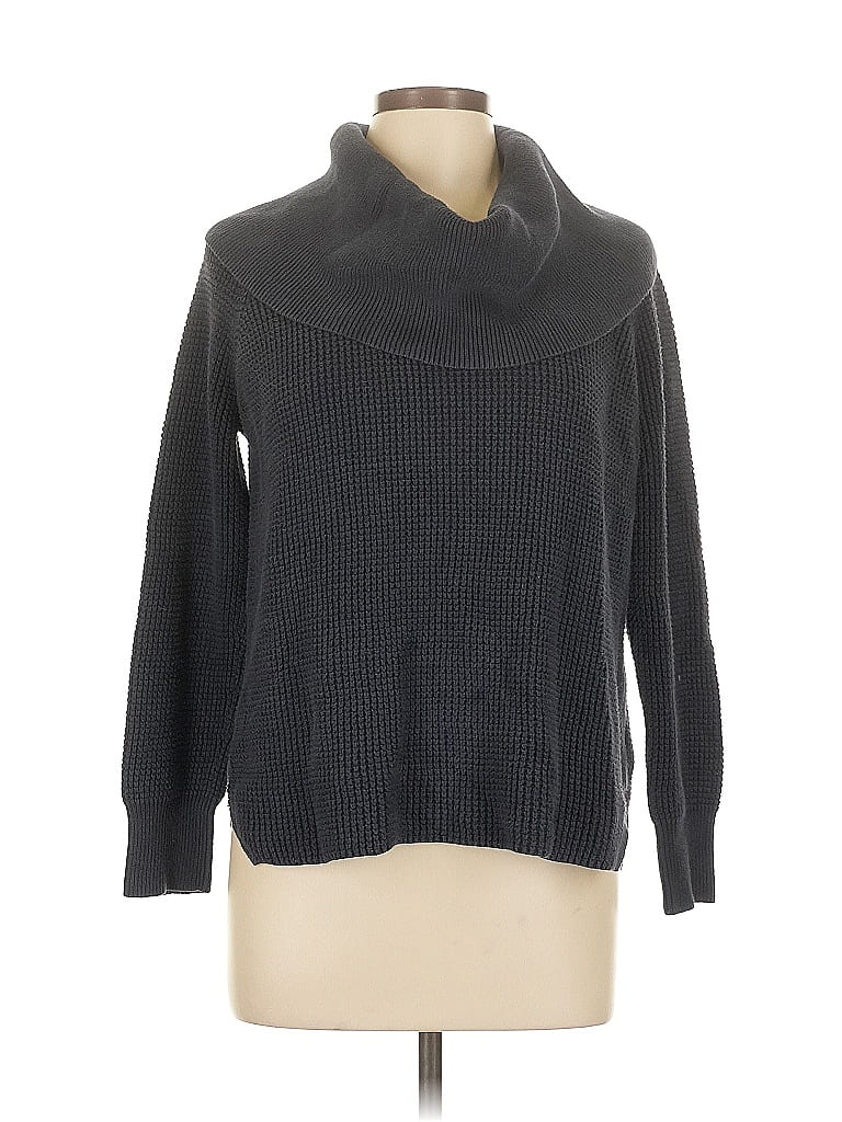 Pre-owned Michael Michael Kors Turtleneck Sweater In Gray