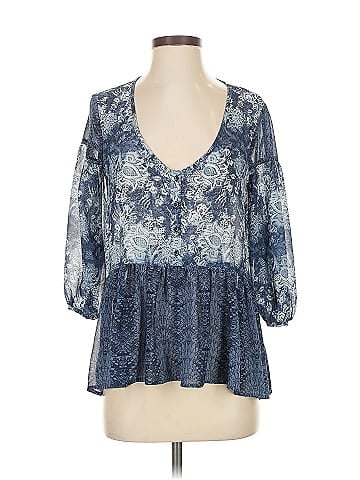 Ecote 3/4 Sleeve Blouse (view 1)