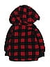 Just One Year by Carter's Plaid Red Fleece Jacket 3-6 MO / 6 MO - photo 2