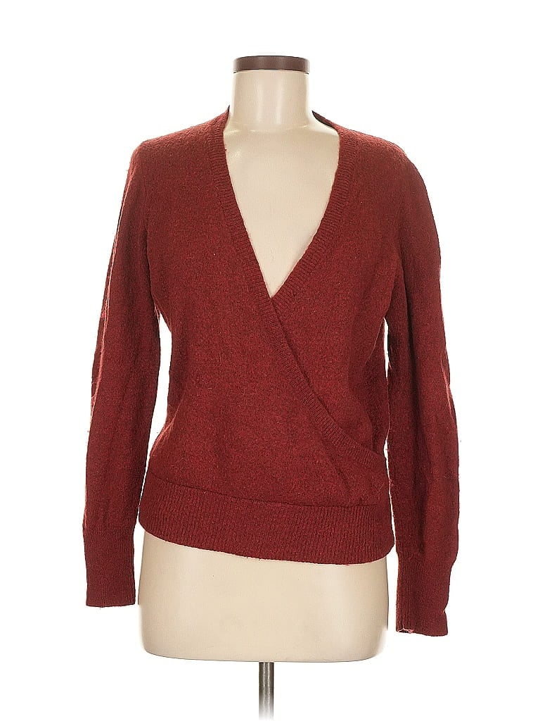 Pre-owned Madewell Cardigan Sweater In Red