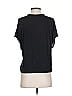 Max Studio Black Short Sleeve Blouse Size S - photo 4
