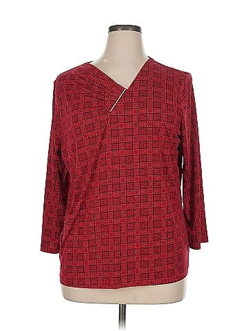 Liz Claiborne Career 3/4 Sleeve T-Shirt (view 1)