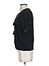 Max Studio Black Short Sleeve Blouse Size S - photo 6