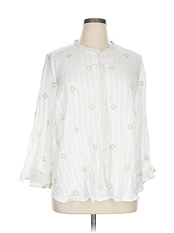 Catherines 3/4 Sleeve Blouse (view 1)