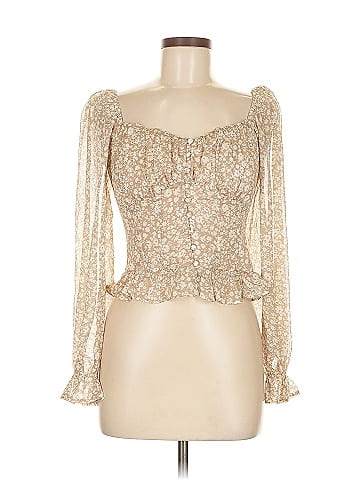 ASTR The Label Long Sleeve Blouse (view 1)