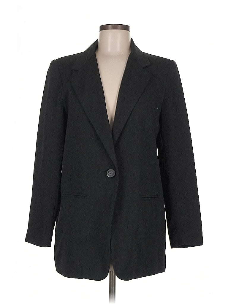 Sag Harbor 100% Polyester Black Blazer Size 8 - photo 1