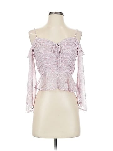 ASTR The Label 3/4 Sleeve Blouse (view 1)
