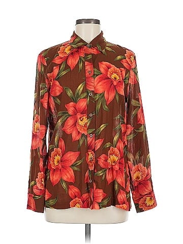 Jones New York Signature Long Sleeve Blouse (view 1)