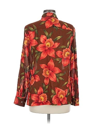Jones New York Signature Long Sleeve Blouse (view 2)