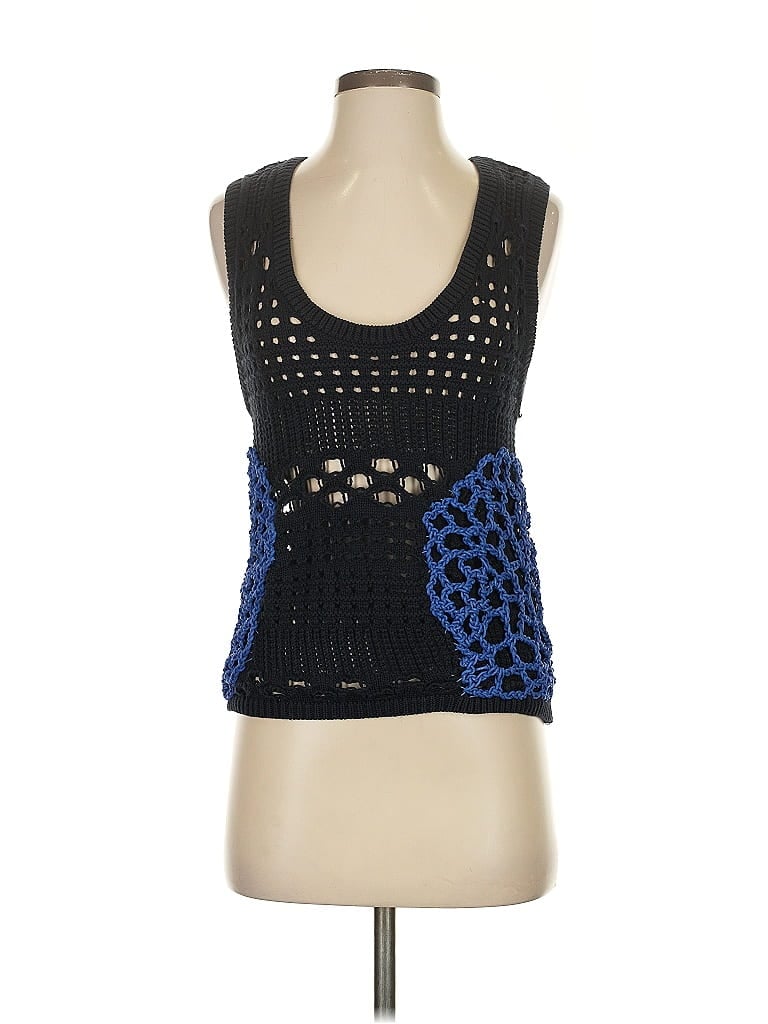 Pre-owned Zara Sweater Vest In Blue