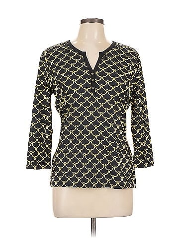 J. McLaughlin 3/4 Sleeve Blouse (view 1)
