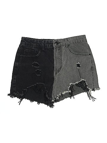Blue Savvy Denim Shorts (view 1)