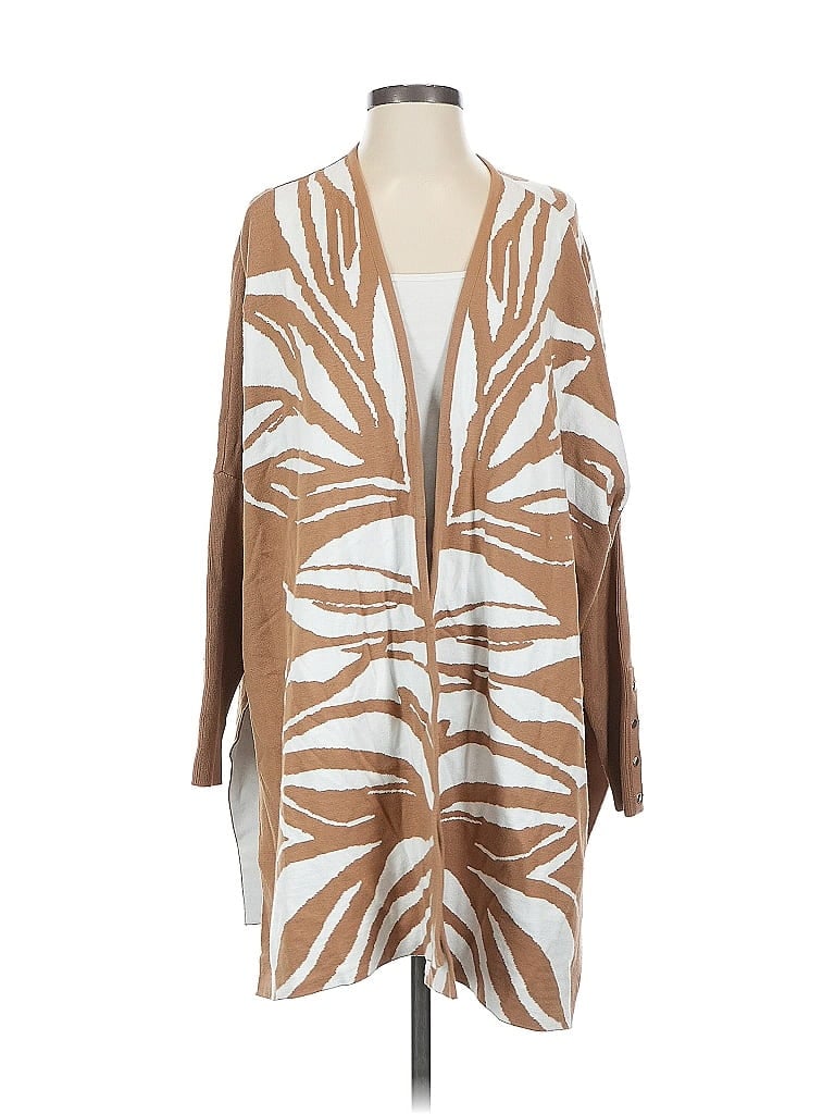 Pre-owned Chico's Cardigan Sweater In Brown