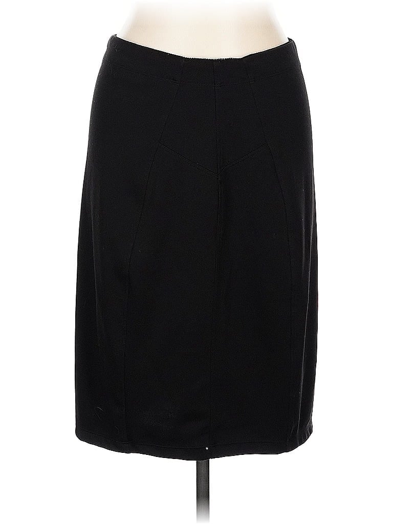 Pre-owned Daisy Fuentes Formal Skirt In Black