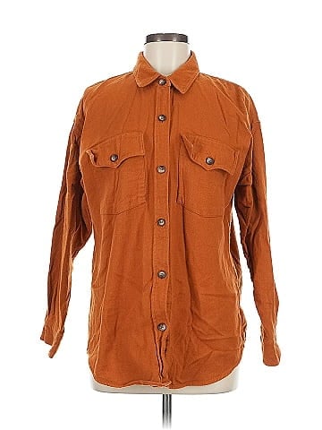 Melrose and Market Long Sleeve Button-Down Shirt (view 1)
