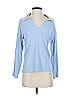 Stark X Blue Long Sleeve Blouse Size XS - photo 1