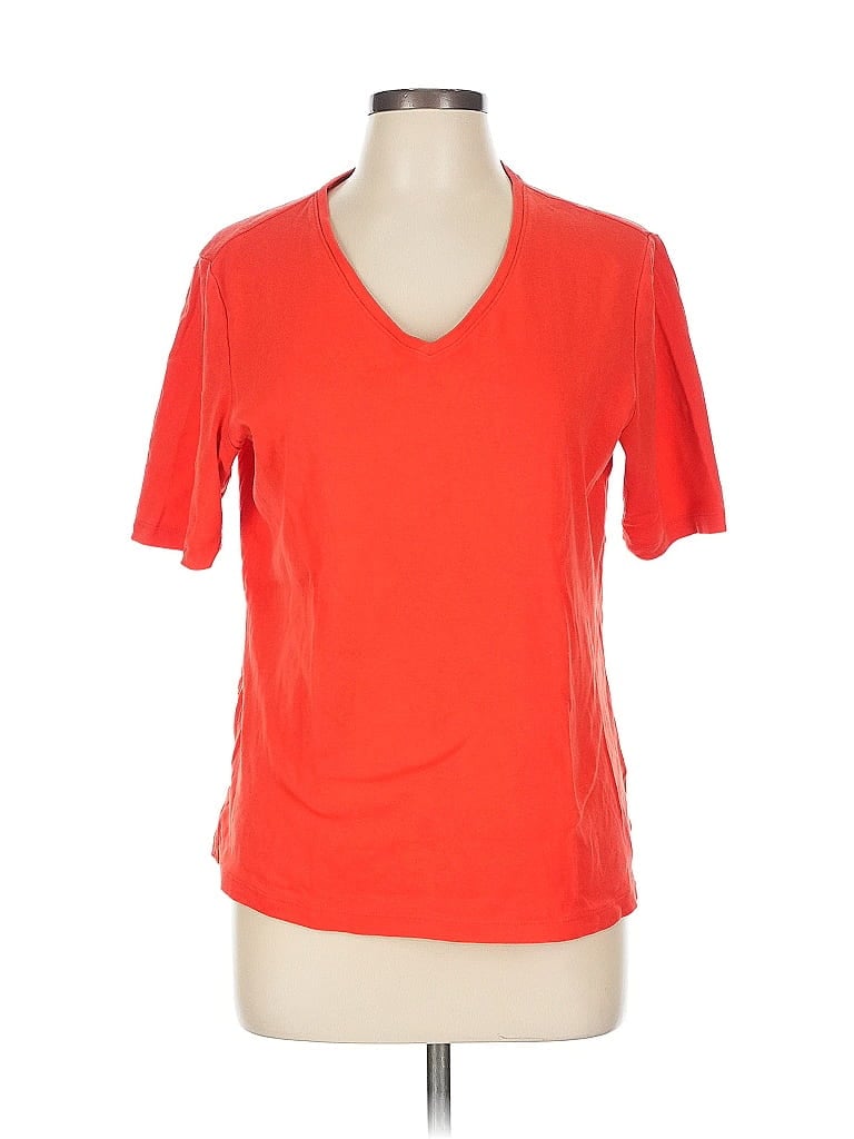 Pre-owned Chico's Active T-shirt In Red