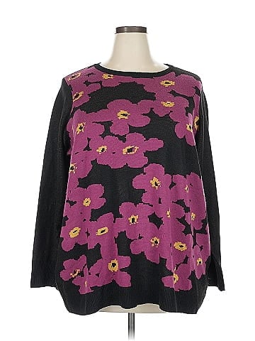 LOGO by Lori Goldstein Pullover Sweater (view 1)