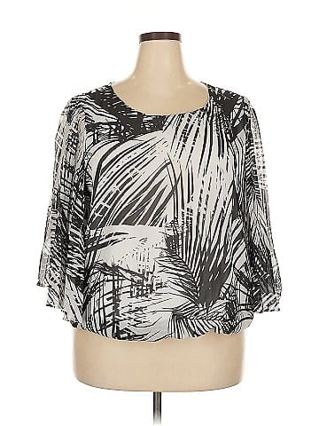 db established 1962 3/4 Sleeve Blouse (view 1)