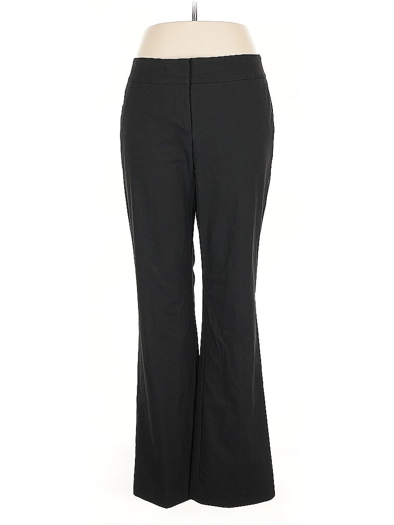 Pre-owned Ann Taylor Factory Dress Pants In Black