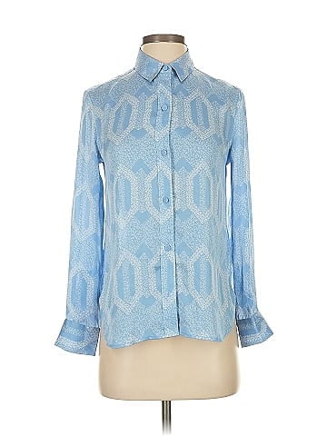 Equipment Long Sleeve Blouse (view 1)